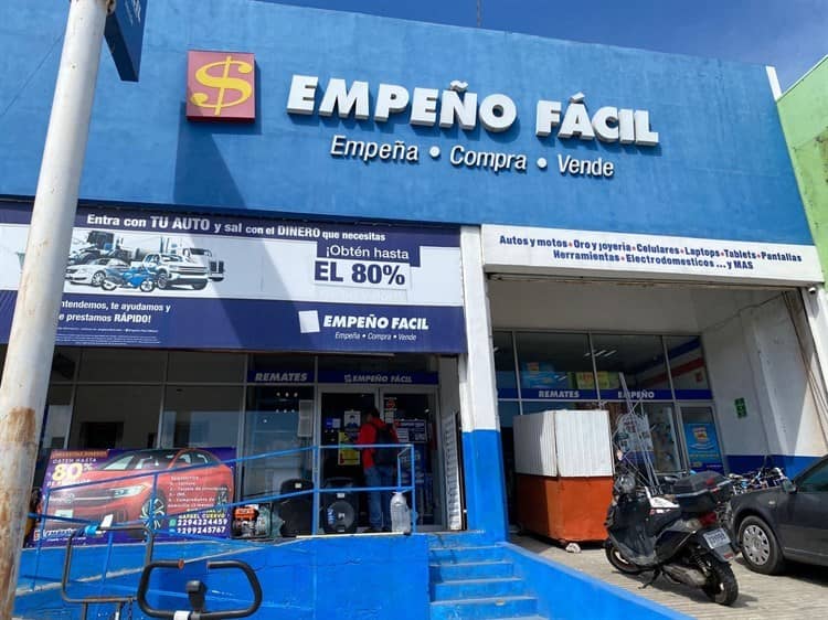 Intensa movilización por asalto armado en casa de empeño de Veracruz