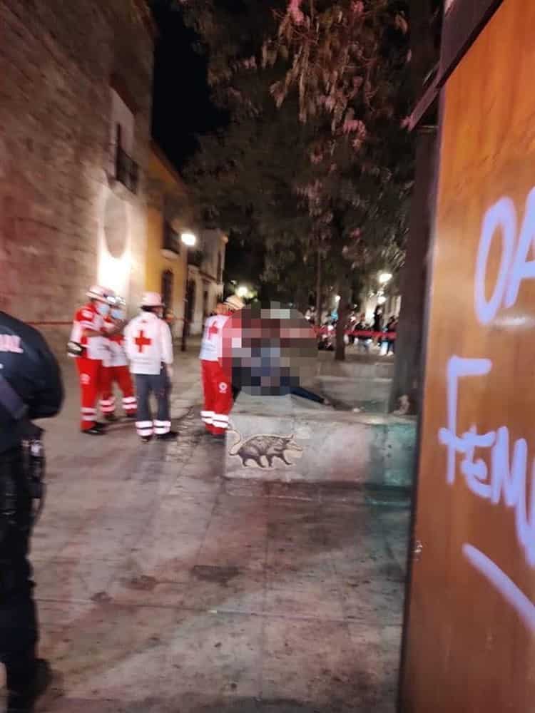 Paro fulminante sorprende a veracruzano en el Centro Histórico de Oaxaca