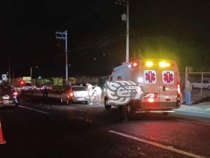 Choque de autos frente al 63 Batallón de Infantería El Lencero deja 4 heridos