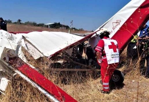Se desploma aeronave en Morelos; hay dos muertos