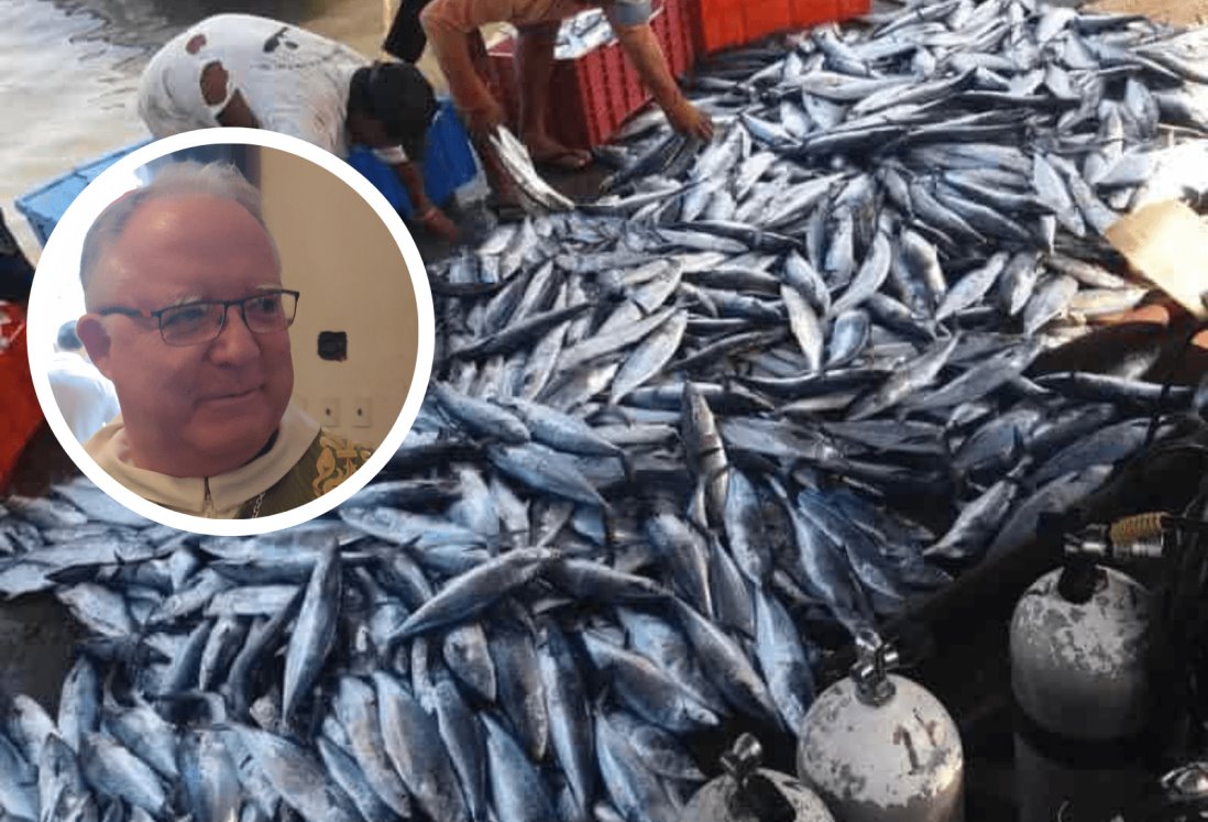 Diócesis considera como un milagro la captura de 1 tonelada de peces sierra en Veracruz