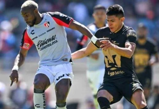 ¡No se hacen daño! Atlas y Pumas empatan en partido de Jornada 5