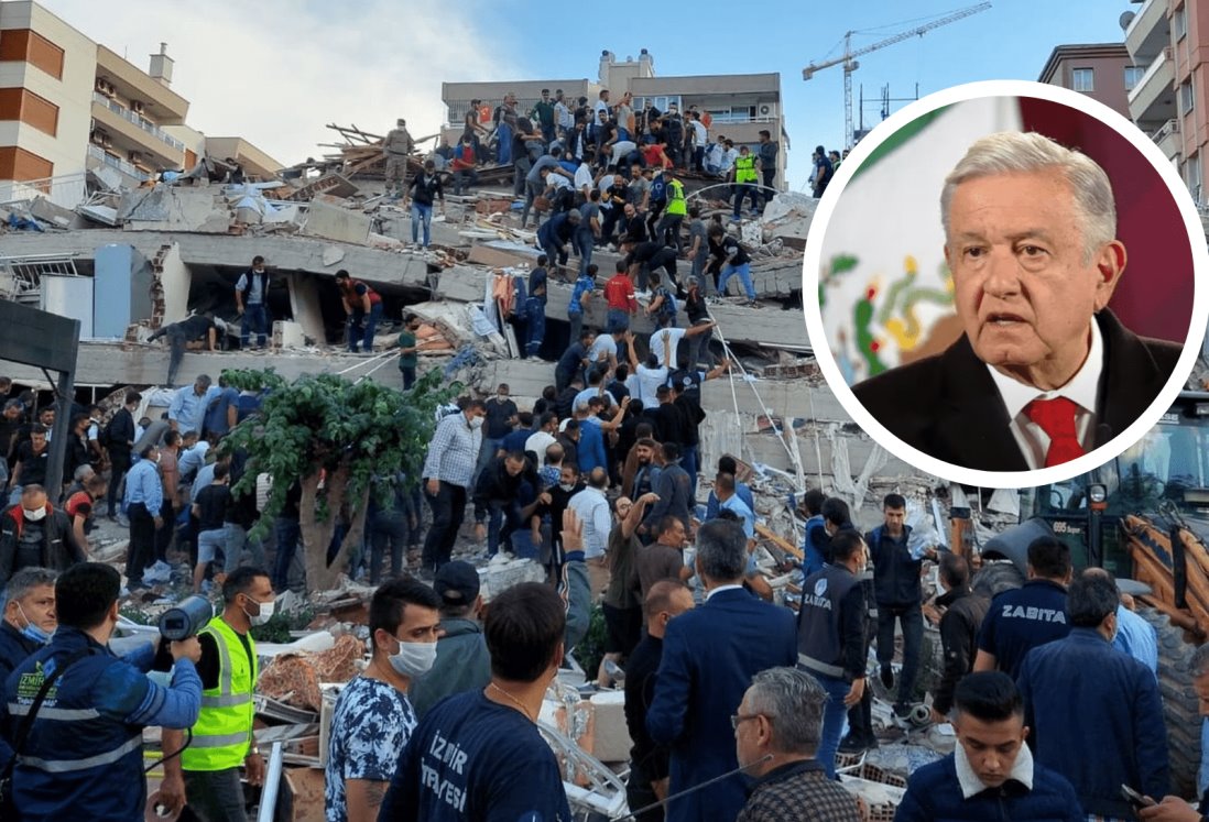 AMLO se solidariza con Turquía y Siria tras terremoto; anuncia envío de ayuda