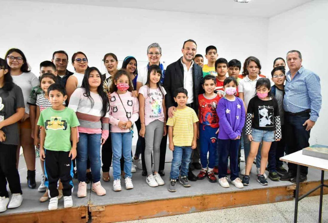 Impulso a la educación, prioridad del alcalde de Boca del Río