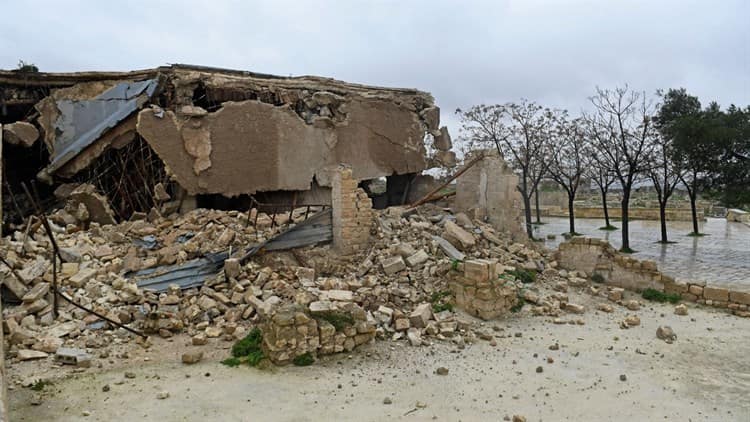 Valiosos sitios arqueológicos, en ruinas tras terremoto en Siria