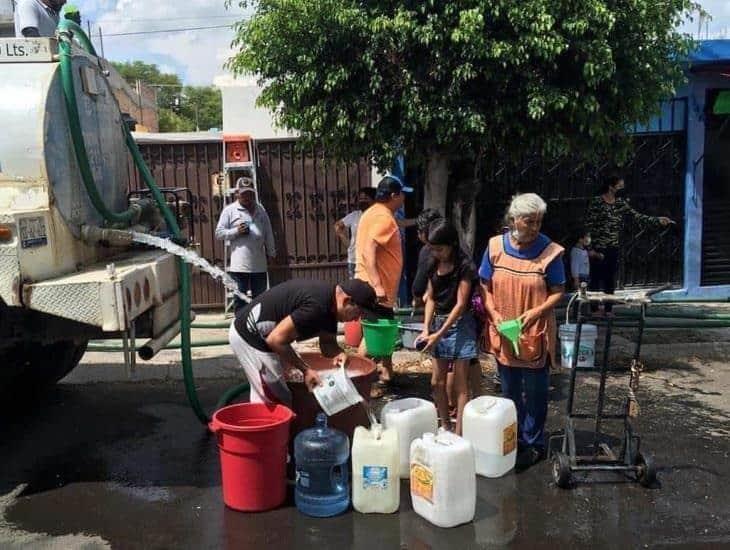 Reportan 7 colonias de Veracruz sin agua por trabajos de mantenimiento