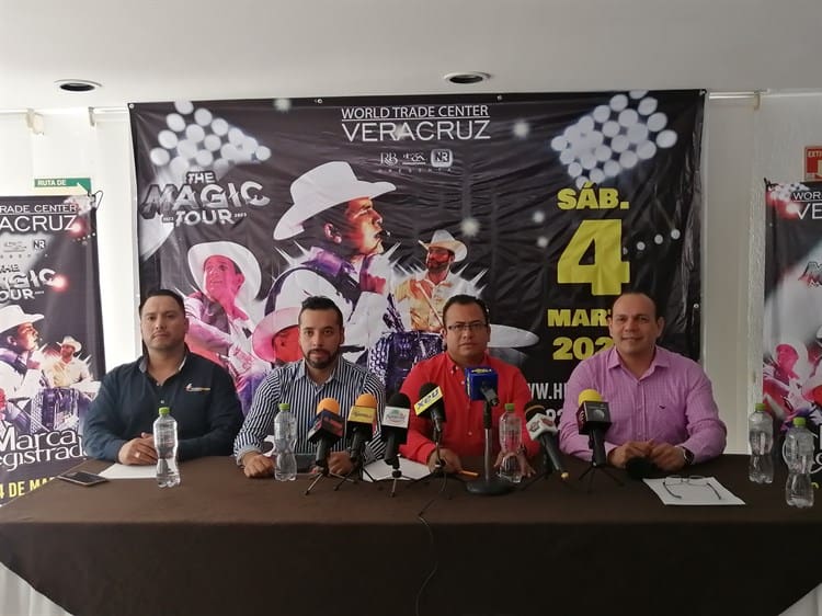 Grupo Marca Registrada debuta en Veracruz con show en WTC el 4 de marzo