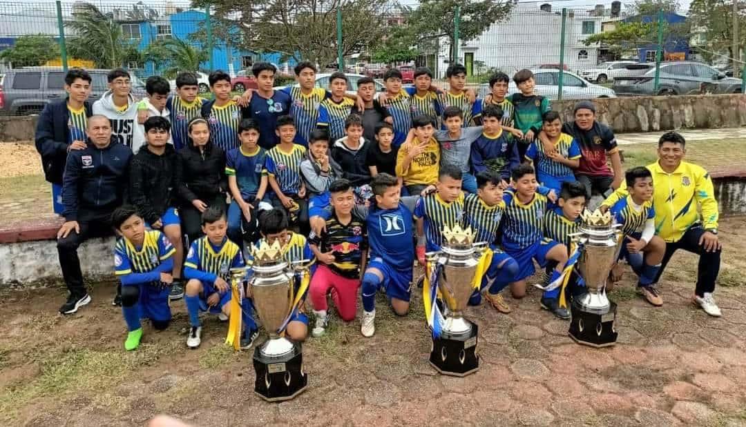 Concluye Torneo de Copa en la Liga Menor de Fútbol “Jesús Puentes Martínez”