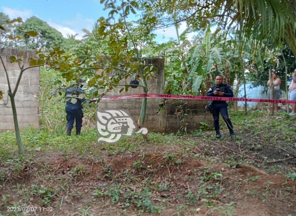 Consternación: hallan cuerpo de recién nacido en zona rural de Coatzacoalcos