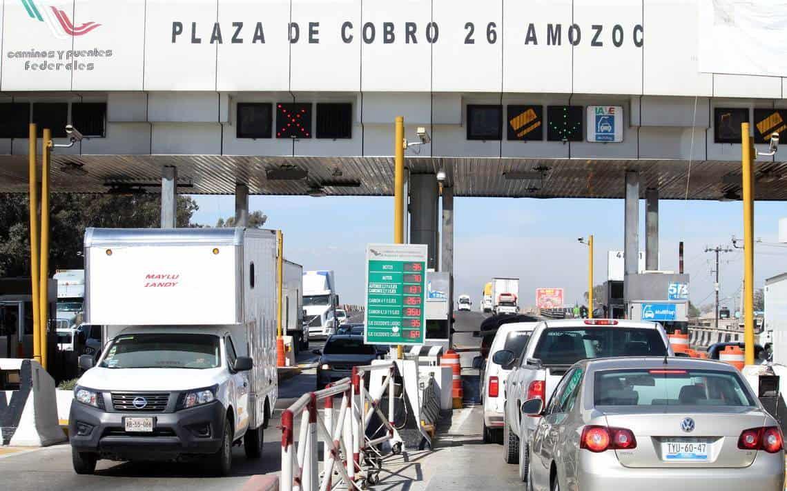 Aumentan tarifas en casetas de peaje de las autopistas a nivel nacional