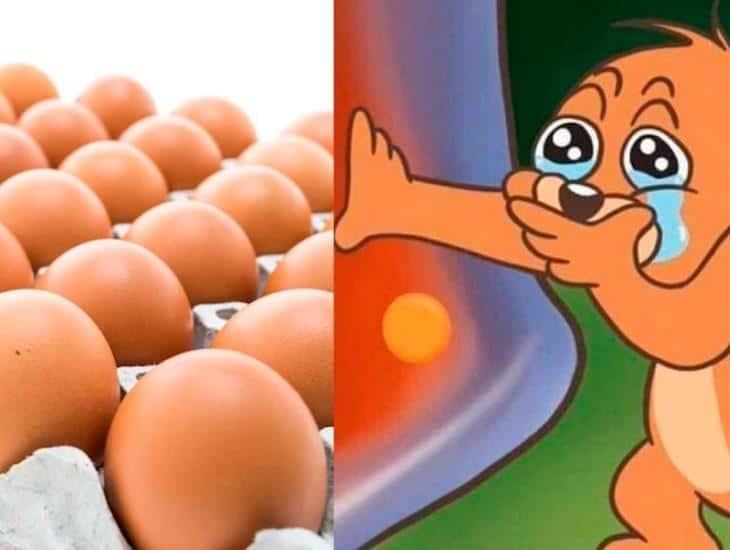 El precio de los huevos por las nubes: Internet se llena de memes