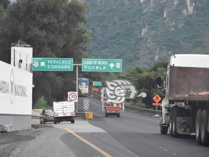 Carretera de Cumbres de Maltrata, principal foco rojo de robo en transporte de carga: Canacar