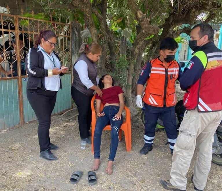 Jovencita intoxicada por tomar gasolina y aceite en Tierra Blanca