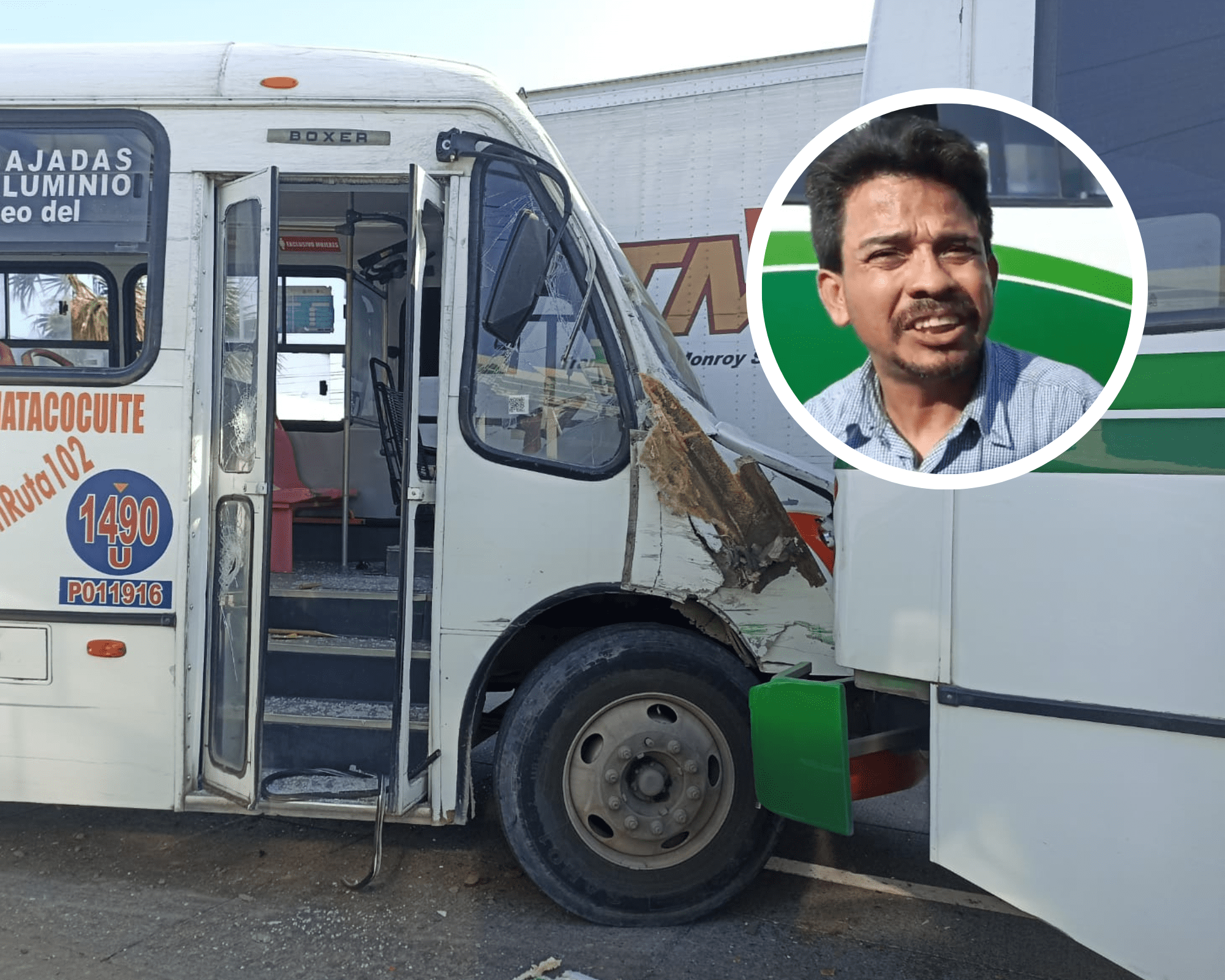 “Encierran” y agreden con un bate a conductor de la ruta Matacocuite en Veracruz (+Video)