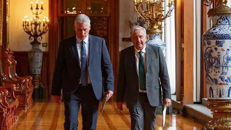 AMLO se reunirá con el presidente de Cuba, Miguel Díaz-Canel en México