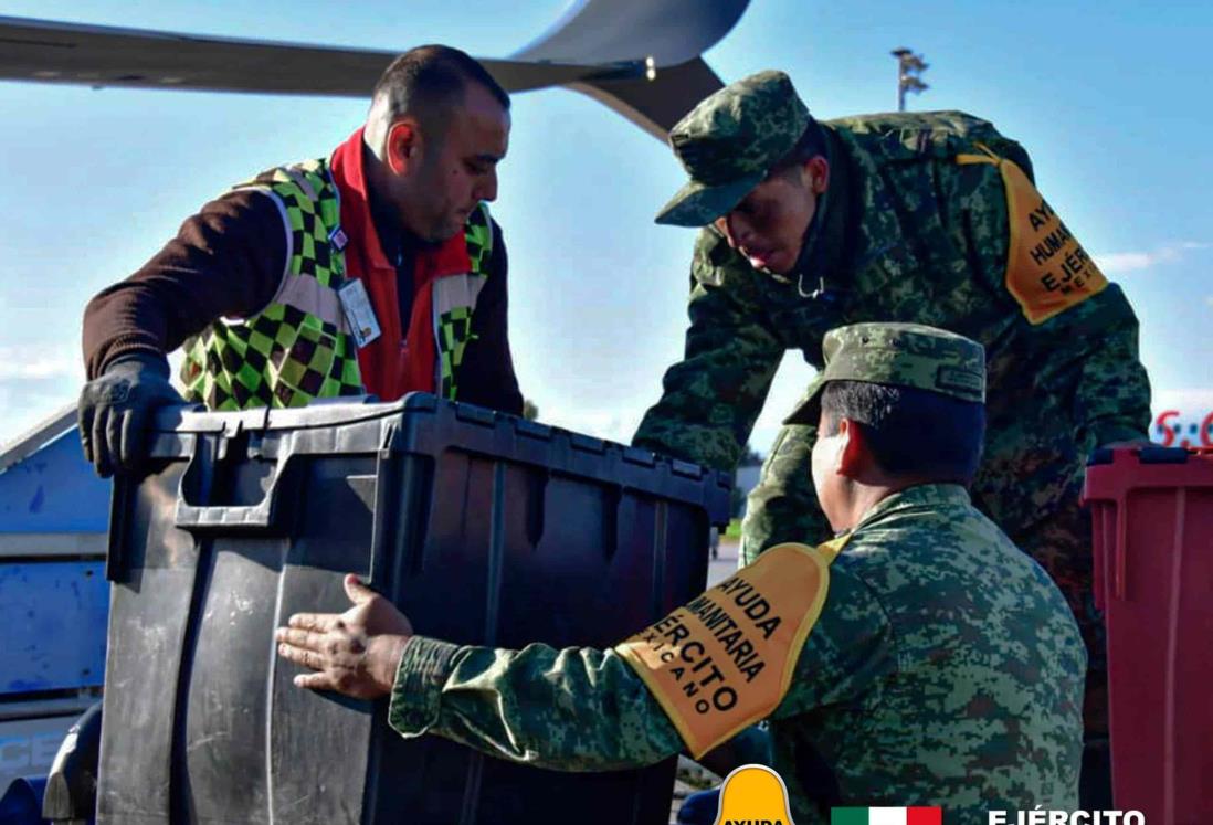 Destacan labor de Fuerza Aérea Mexicana en ayuda humanitaria en Chile, Turquía y Siria