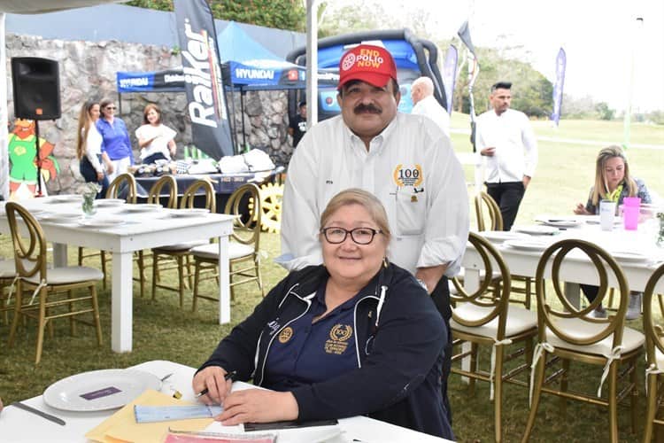 Realizan Torneo de Golf Centenario del Club Rotario Veracruz
