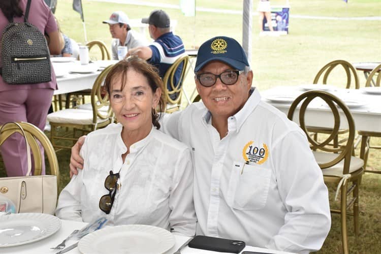 Realizan Torneo de Golf Centenario del Club Rotario Veracruz