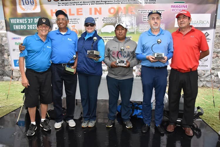 Realizan Torneo de Golf Centenario del Club Rotario Veracruz