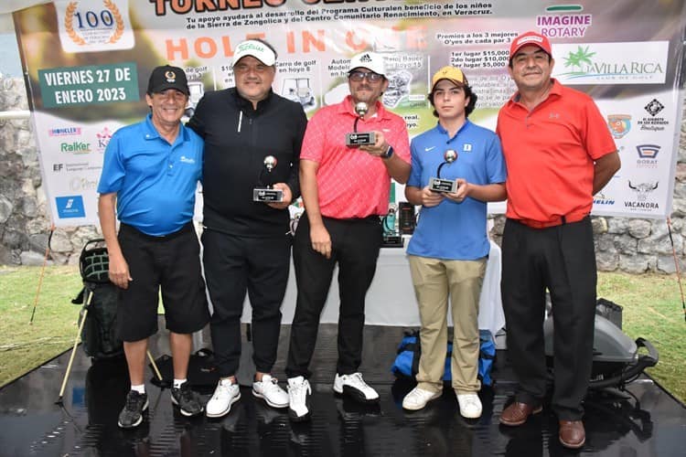 Realizan Torneo de Golf Centenario del Club Rotario Veracruz