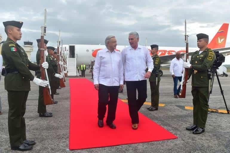 México y Cuba fortalecen lazos de cooperación con la llegada de Miguel Díaz-Canel