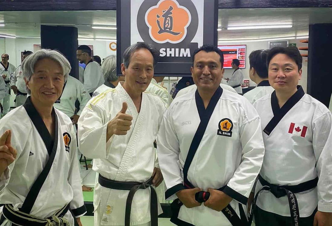 Realiza Il Shim seminario de taekwondo