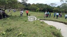 Coatzacoalcos listo para atender fuga de agua en tubería del Yurivia (+Video)