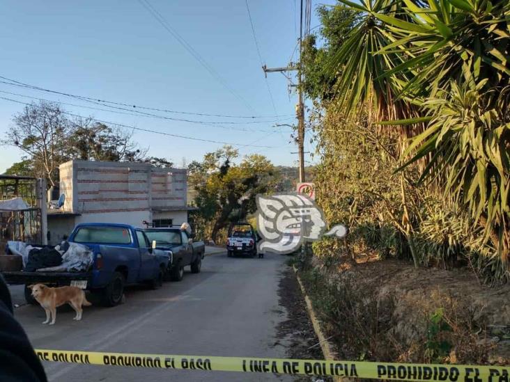 Abandonan cuerpo en colonia de Xalapa