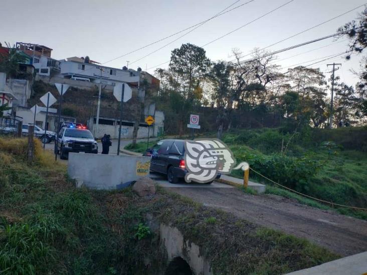 Abandonan cuerpo en colonia de Xalapa