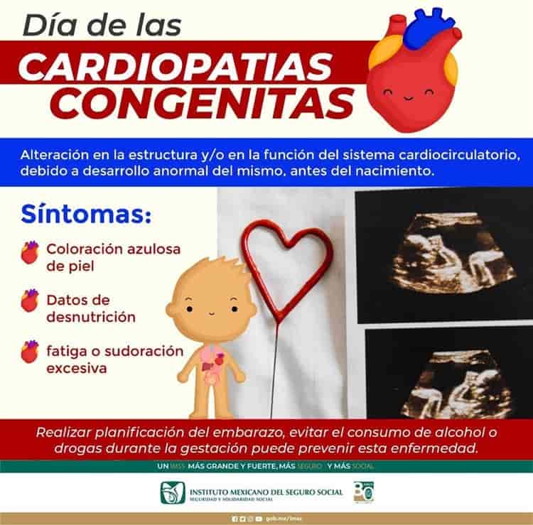 IMSS Veracruz Sur, conmemora Día Internacional de las Cardiopatías Congénitas