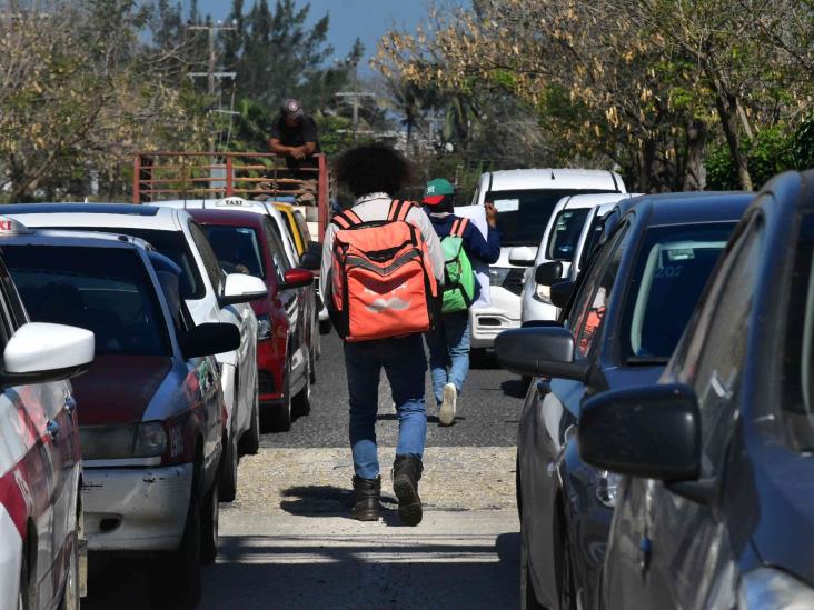 ¡Podría perder un brazo! recaudan apoyos para repartidor accidentado en Coatzacoalcos (+Video)