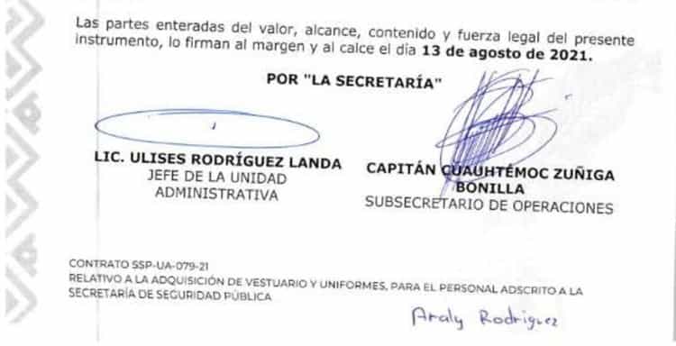 ¿Red de corrupción en gobierno de Veracruz? Araly La Prestanombres, pariente de administrativo de SSP