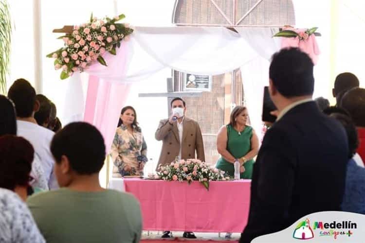 Más de 144 parejas unieron sus vidas en las bodas colectivas de Medellín de Bravo