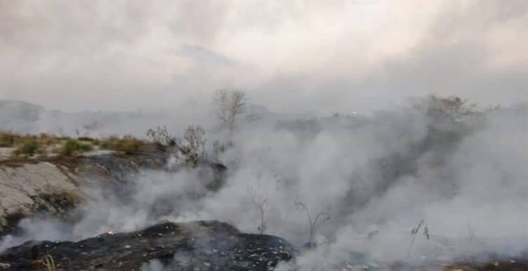 Se incendia basurero municipal en Tierra Blanca; investigan si fue provocado