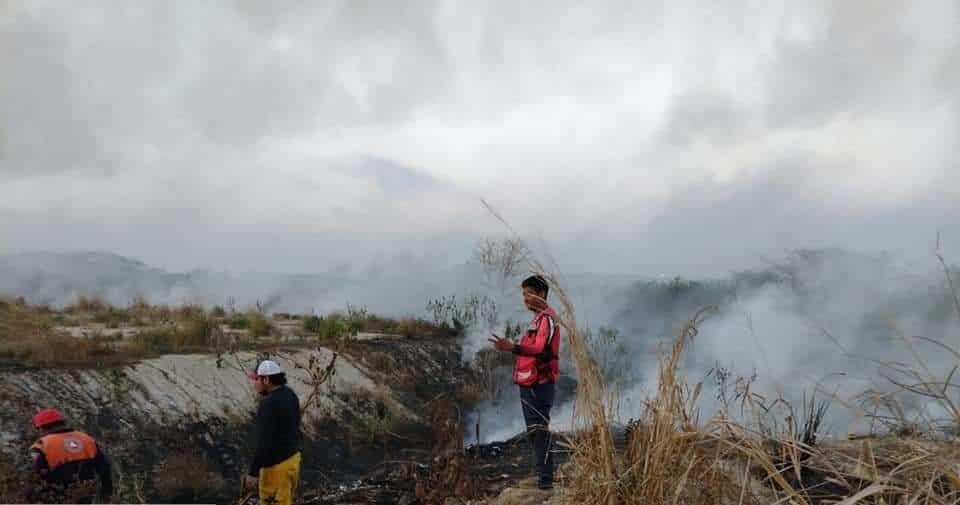 Se incendia basurero municipal en Tierra Blanca; investigan si fue provocado