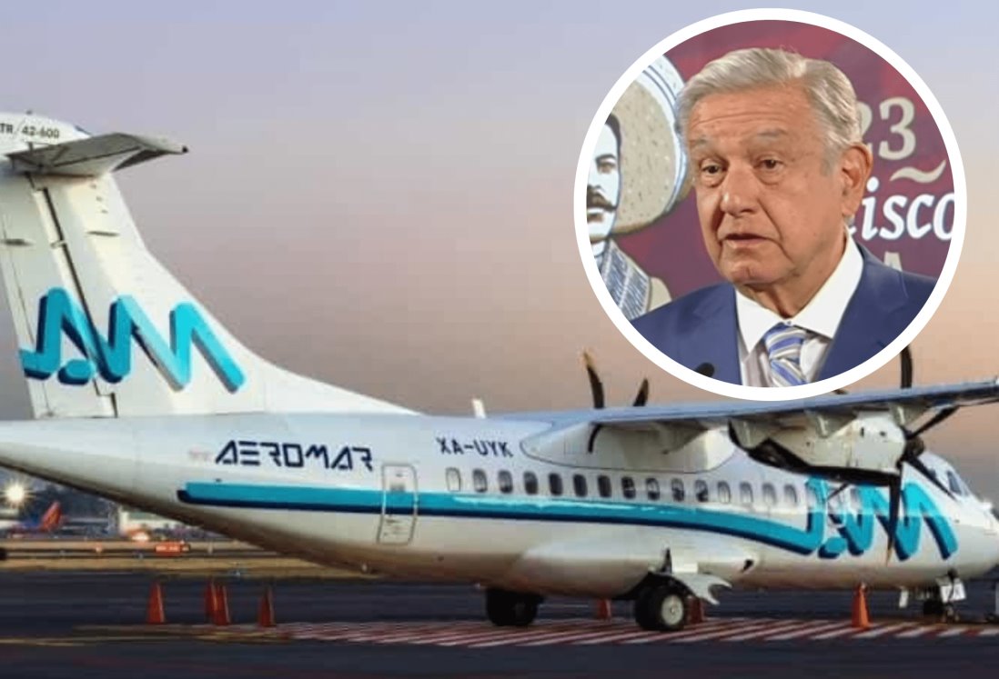 ¡Deben hasta combustible! AMLO descarta rescate de Aeromar