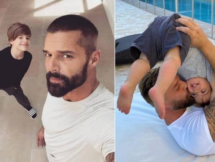 Así luce Valentino, el hijo de Ricky Martin: es idéntico a él