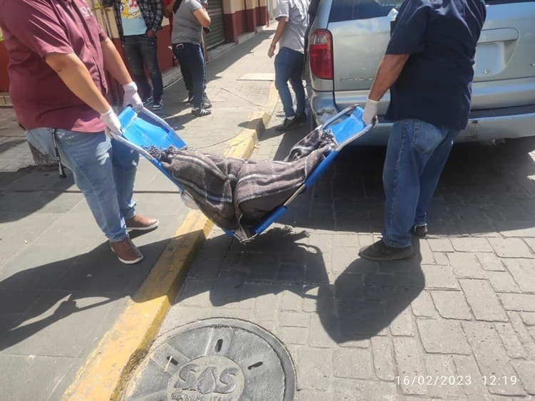 Pierde la vida en pleno Centro Histórico de Veracruz