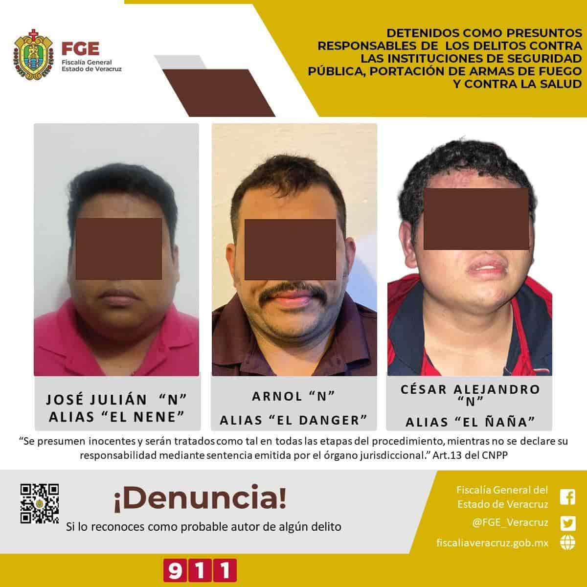 Desmantelan presunta célula criminal en Acayucan