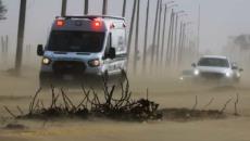 Intransitable el Malecón Costero por intensas rachas de viento (+Video)