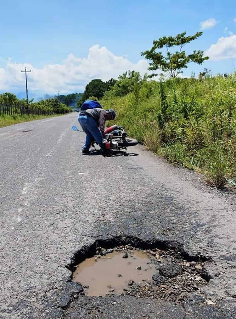 Exigen reencarpetamiento de carretera Misantla-Martínez de la Torre