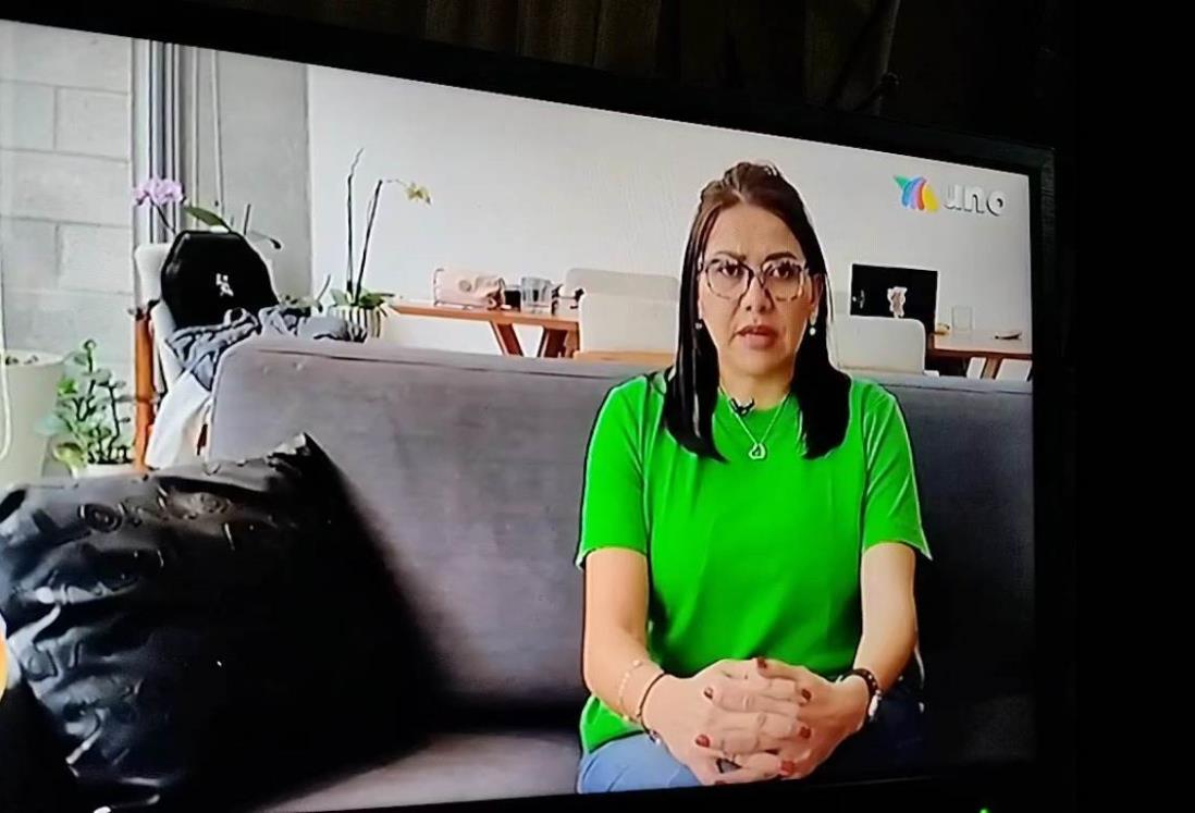 Presuntos adeudos de senadora Claudia Balderas llegan hasta televisión nacional