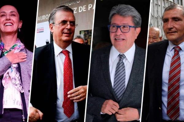 Muy pareja la lucha de las corcholatas