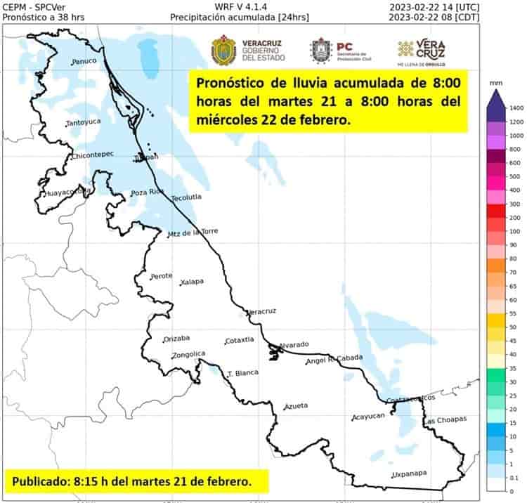 ¡Sube la temperatura! emiten aviso por surada en Veracruz