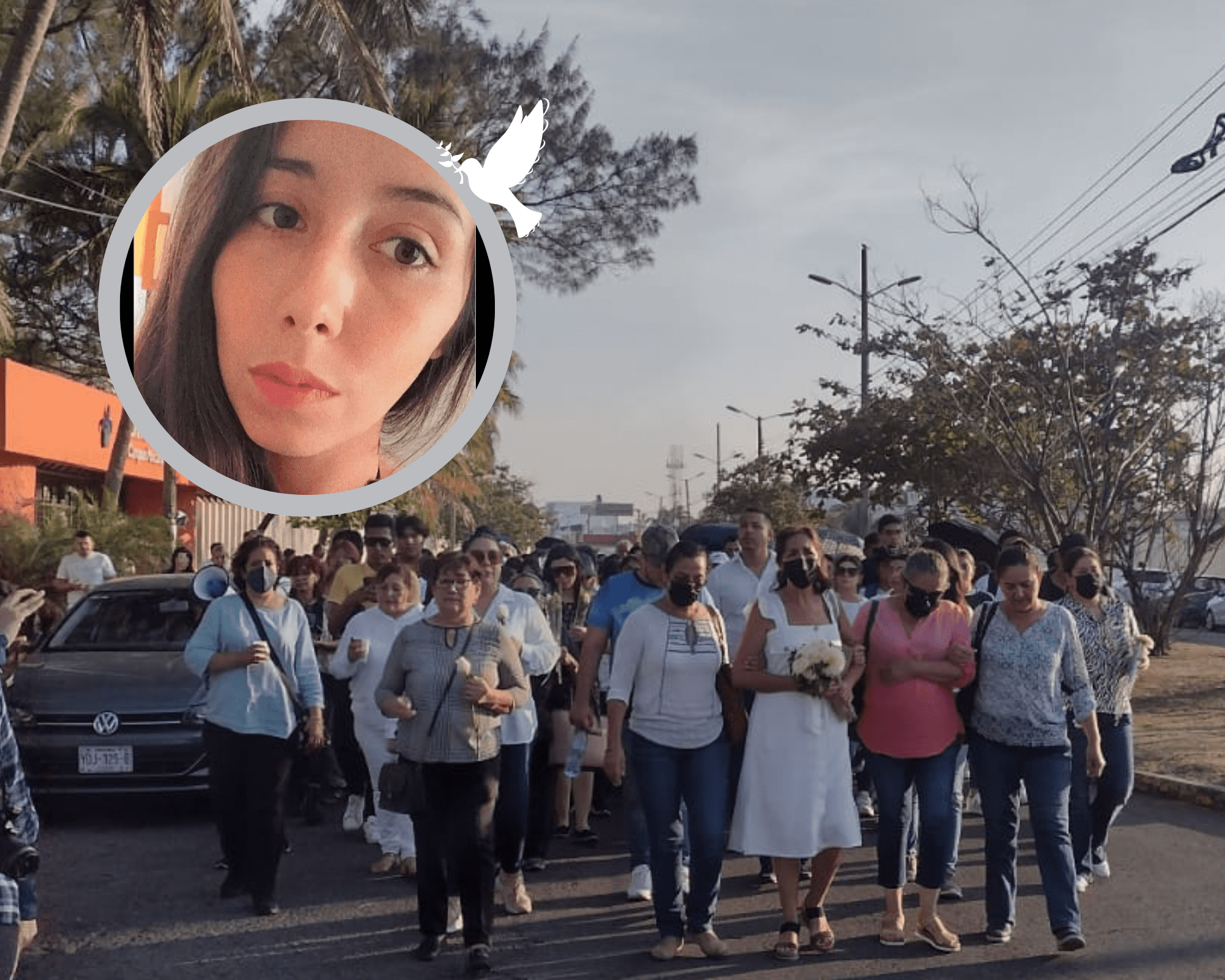 Marchan familiares y estudiantes de la UV por feminicidio de Karina: ¡Exigen justicia! (+Video)