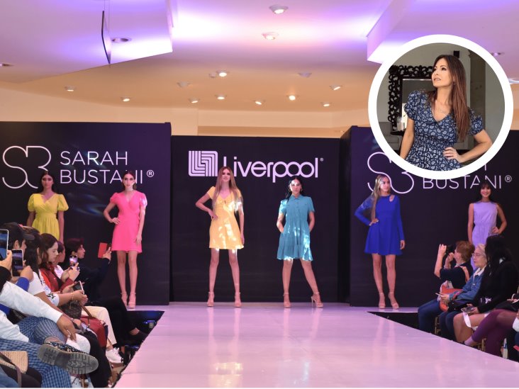 Realizan Desfile Primavera 2023 de Sarah Bustani en Liverpoool Plaza Américas