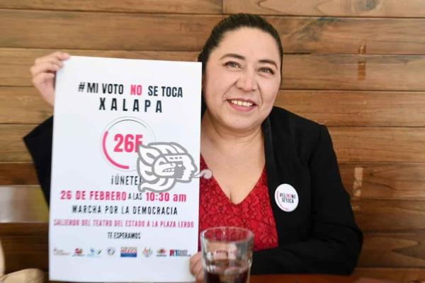 Otra marcha en defensa del INE, será el domingo