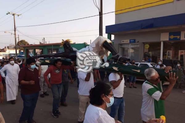 Recibe Jáltipan el Cristo Negro de Otatitlán