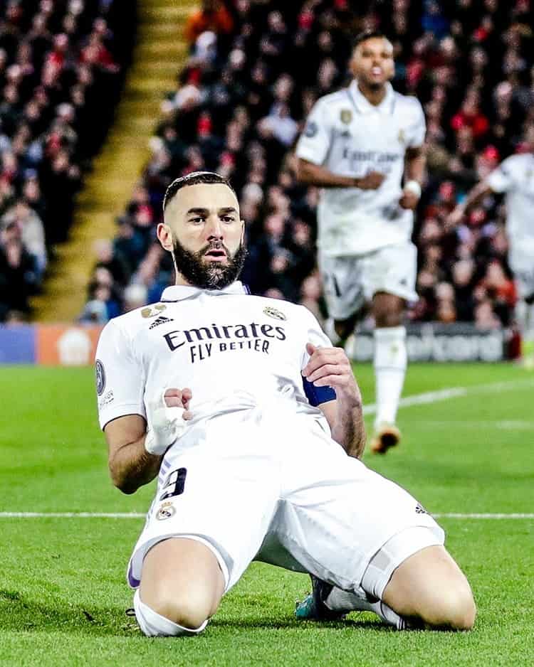 Golea Real Madrid 2-5 en Liverpool en los Octavos de Final