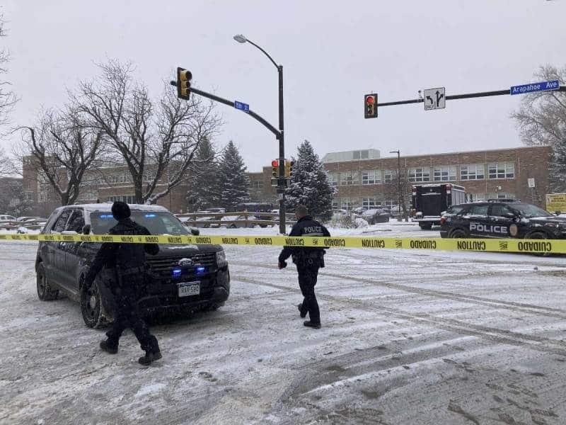 Registran tiroteo en escuela de Colorado en Estados Unidos